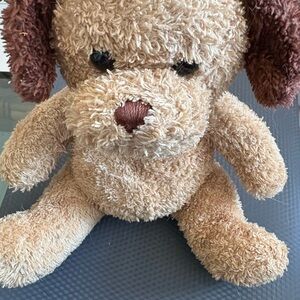 Plush Tan Dog